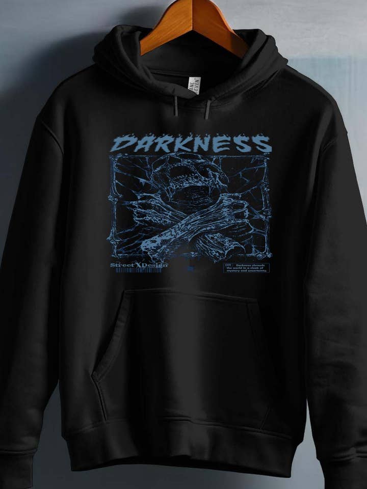 DARKNESS - Herren-Kapuzenpullover für den Großhandel von IALD