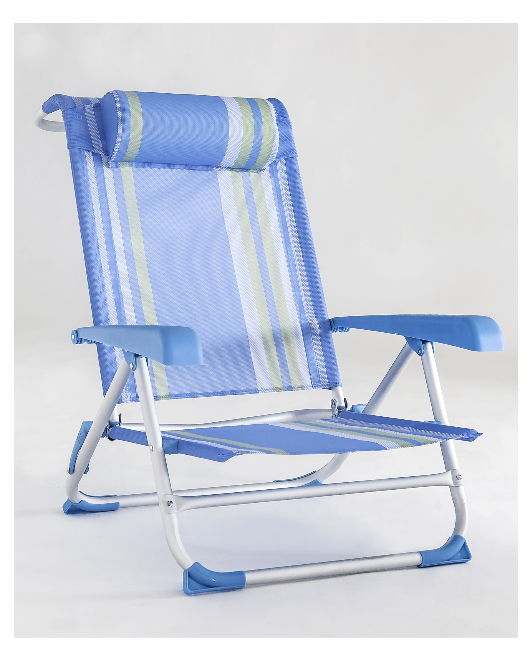 Capra Attilio - Wholesale Folding Chair - Beach Lounger “SPIAGGINA” in Aluminium1