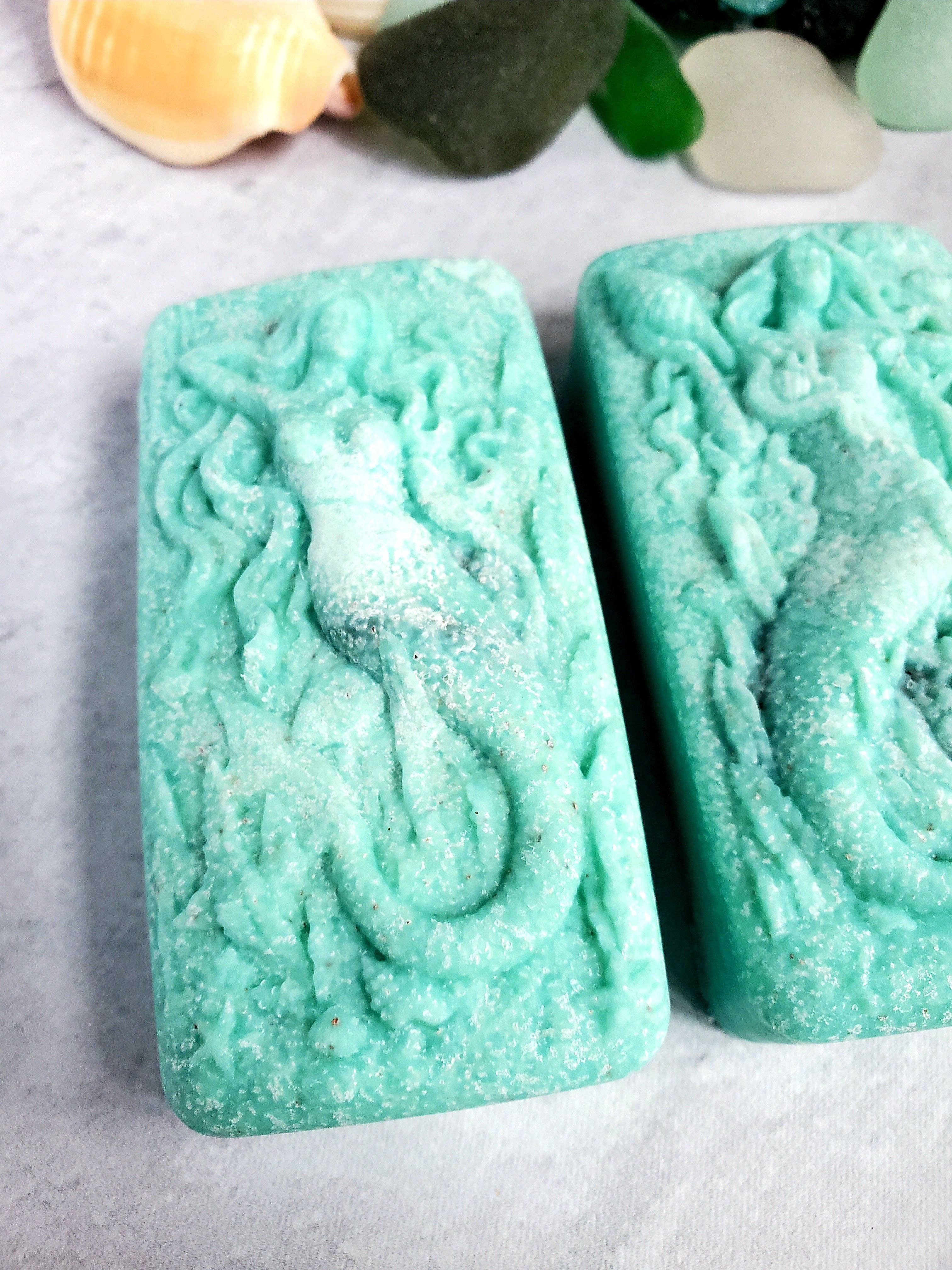 Fairyland Glade - Wholesale Bar Soap - Sea Salt and Sea Glass Sea Glass Salt Soap MADE TO ORDER7