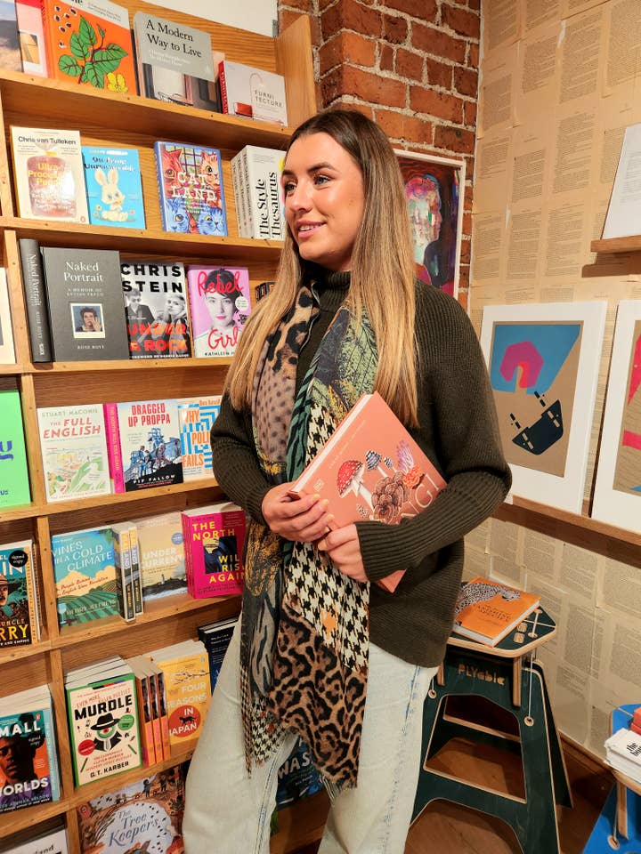 LEAF ANIMAL PATCH SCARF for wholesale by Salisa Scarves