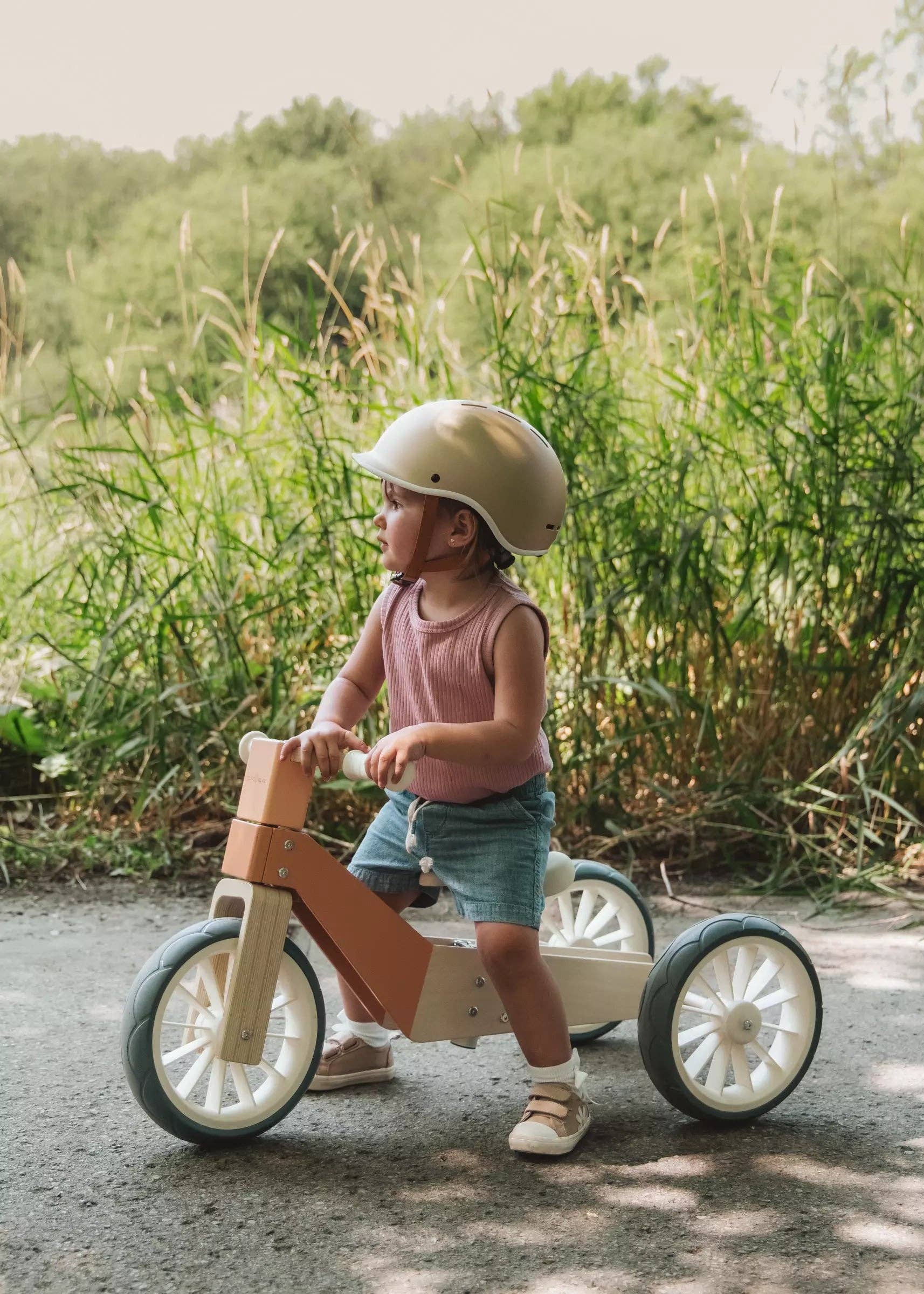 Coco Village - Wholesale Bike/Scooter - Kids - Wooden Balance Bike 3-in-1 - Grapefruit16