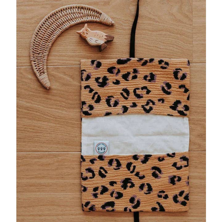 Manufacture des bébés français - Wholesale Book Cover - Leopard health record cover2