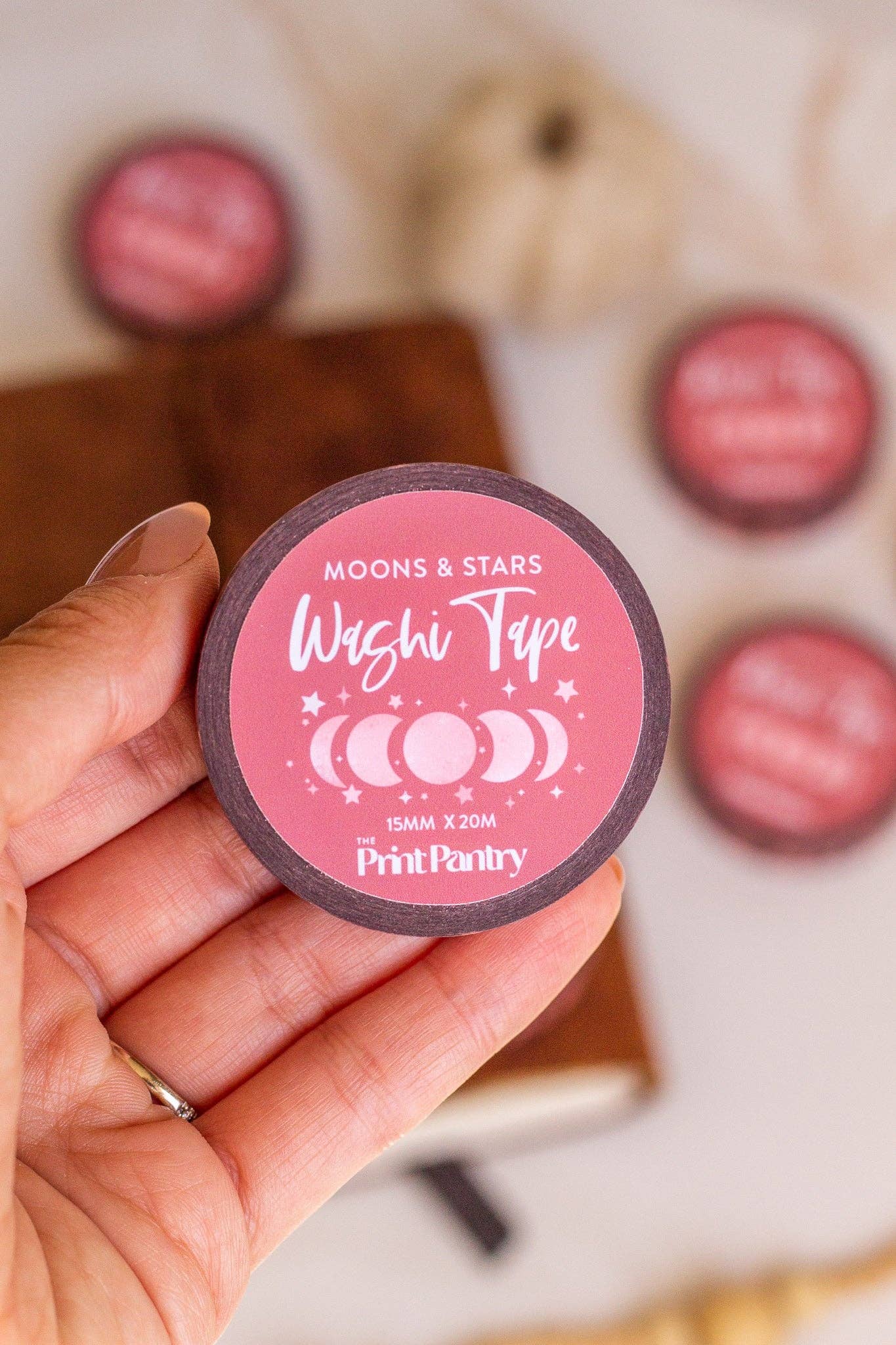 The Print Pantry - Wholesale Washi Tape - Moons & Stars Washi Tape4