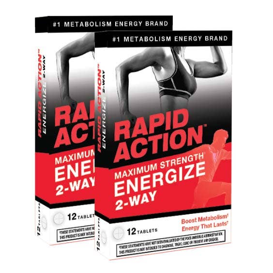 Rapid Action Energize 2-Way Max 12ct Packs for wholesale by CB Distributors, Inc.