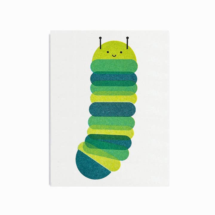 Caterpillar Mini Card for wholesale by Scout Editions