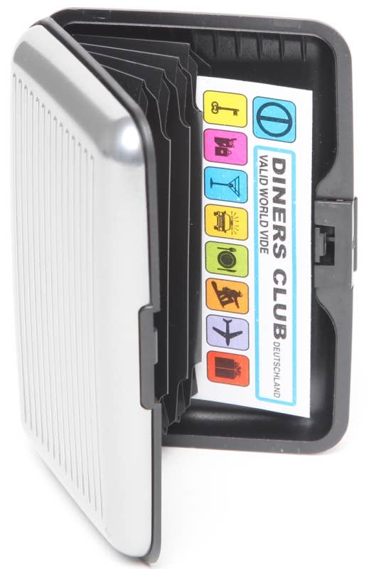 GH Stafford & Son Ltd - Wholesale Card Holder - Unisex - Aluminium RFID-Protected Accordion Credit Card Case4