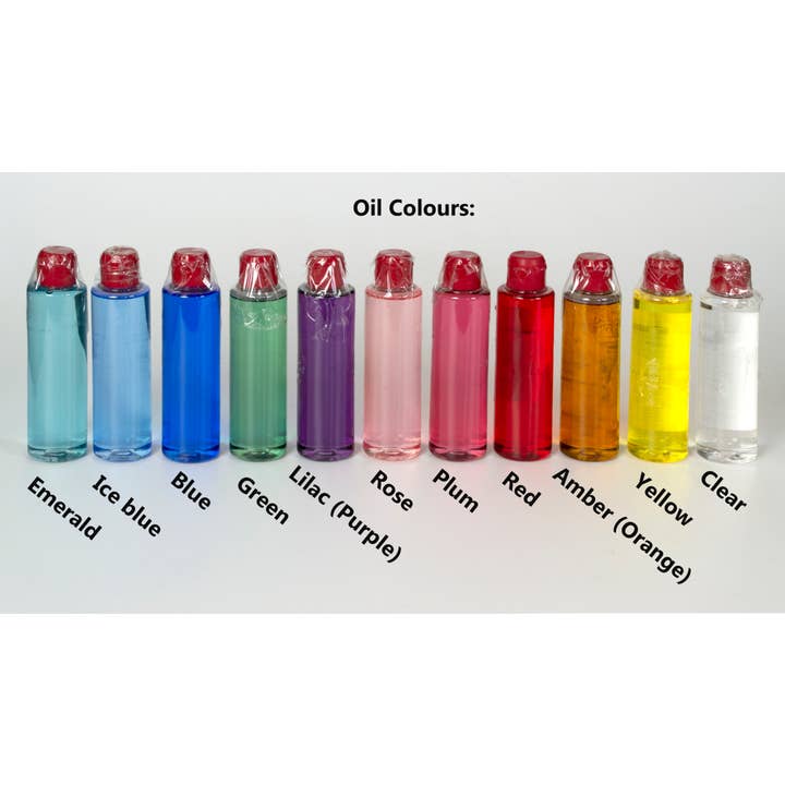 Bergs International - Wholesale Novelty Candle - Eden Lamp Set Transparent