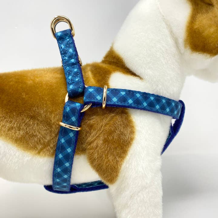 Roxy & Co. Canine Accessories - Wholesale Pet Harness - Dog - NORMAN PLAID DOG HARNESS2