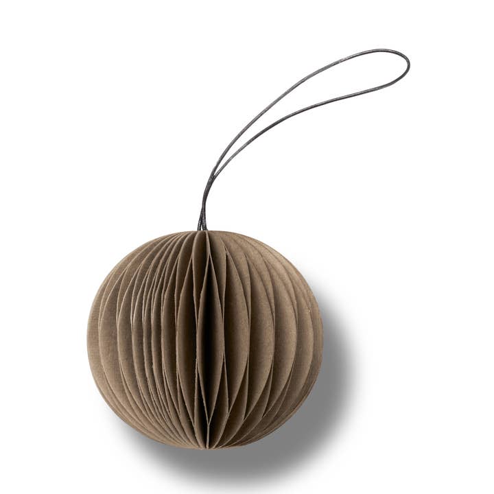 Nordstjerne - Wholesale Ornament - SUSTAIN folded ornament, macchiato scoop0