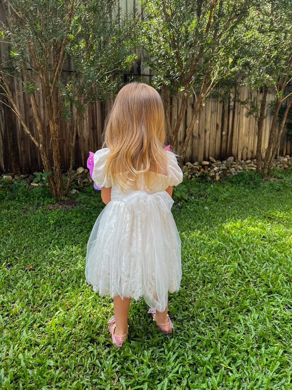 A Little Lacey – wholesale Dress – Kids – Genevieve Girls White Lace Dress20