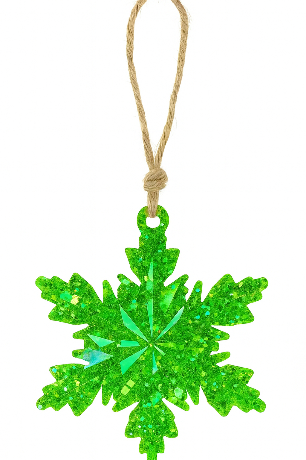 JEMS of the Sea - Vente Objets de décoration - Ornement Flocon de Neige - Résine Holographique - Noël14