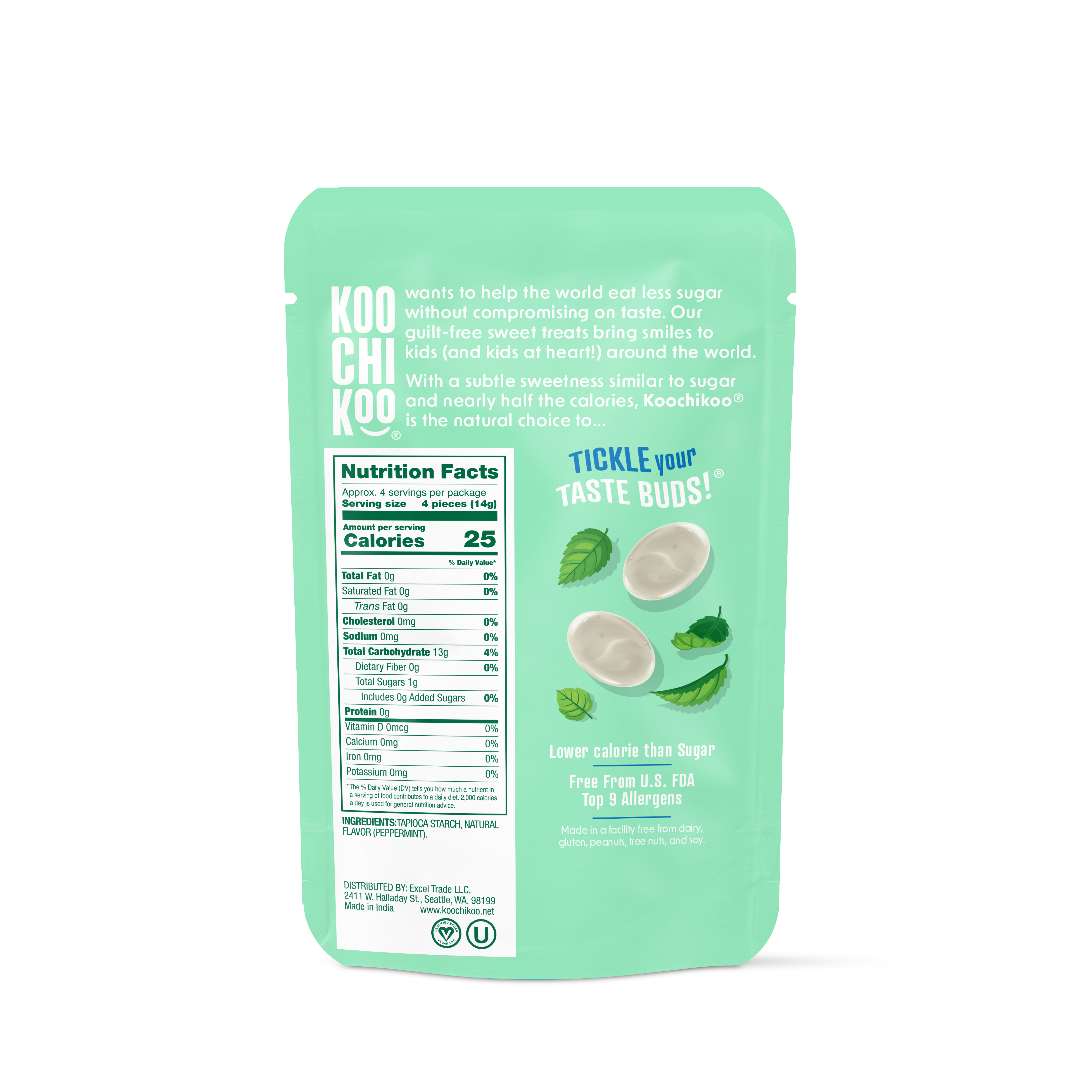 Koochikoo - Wholesale Hard Candy - Peppermint Drops 10x16ct1