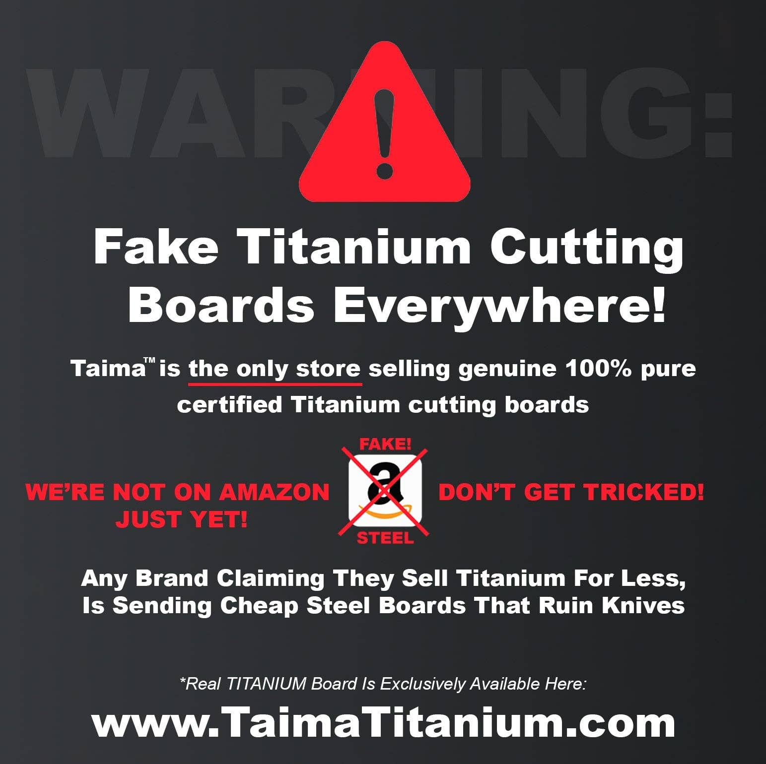 Taima - Wholesale Cutting Board - Certified Taima® Pure Titanium Cutting Board - V2 Updated Design6