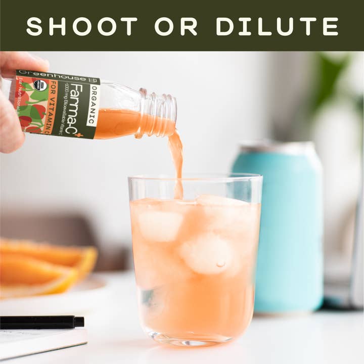 Greenhouse - Wholesale Wellness Juice/Tonic - Greenhouse Farma-C + Wellness Shot for Vitamin C