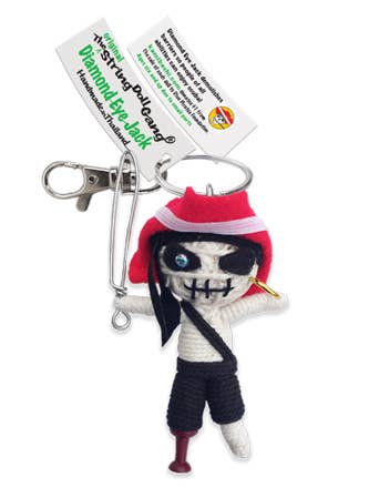 Kamibashi - Wholesale Keychain - Unisex - Diamond Eye Jack String Doll Keychain1