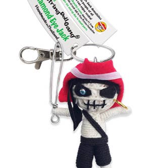 Kamibashi - Wholesale Keychain - Unisex - Diamond Eye Jack String Doll Keychain1