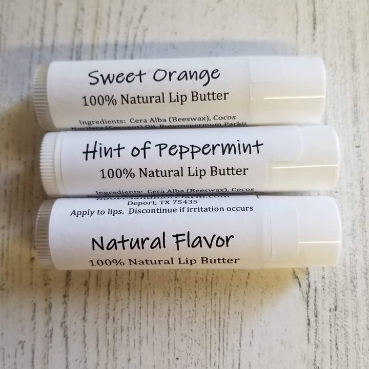 Lip Butter for wholesale by Hooves and More Farm