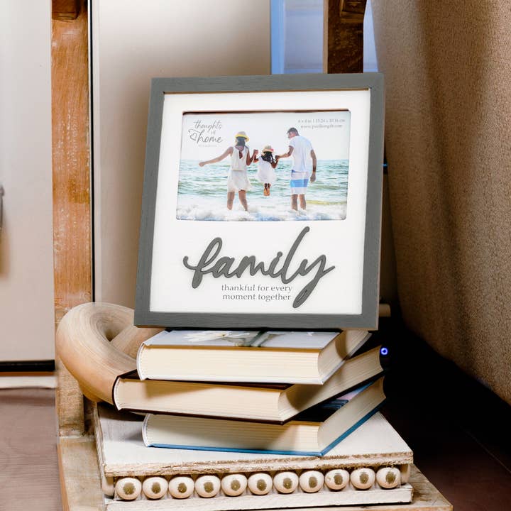 Pavilion - Wholesale Picture Frame - Family - 7.75" x 8.25" Frame (Holds 6" x 4" Photo)1