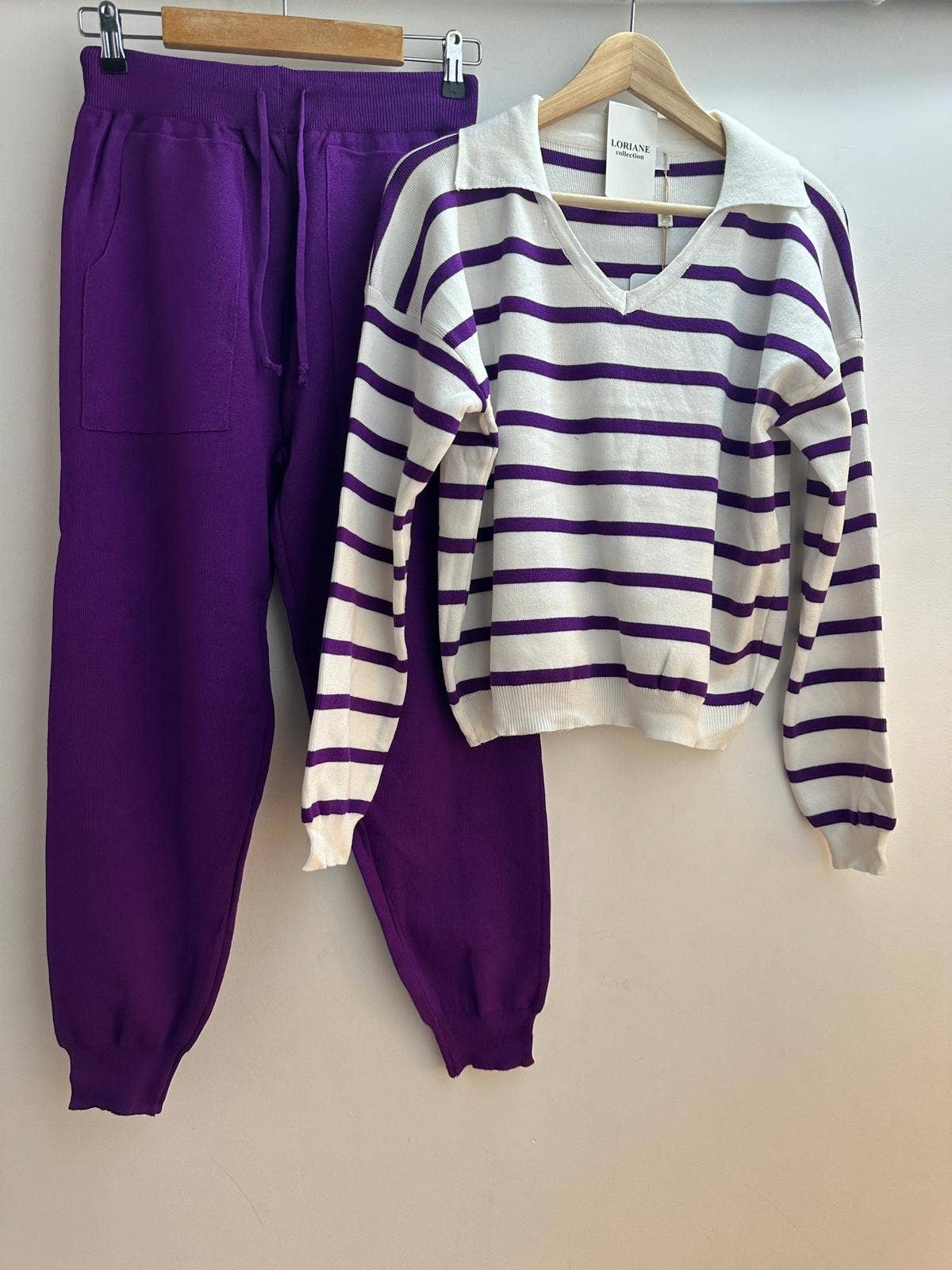 LORIANE - Vente Ensemble haut et pantalon (PAS d'intérieur) - Femme - 7158 Ensemble pull et pantalon2