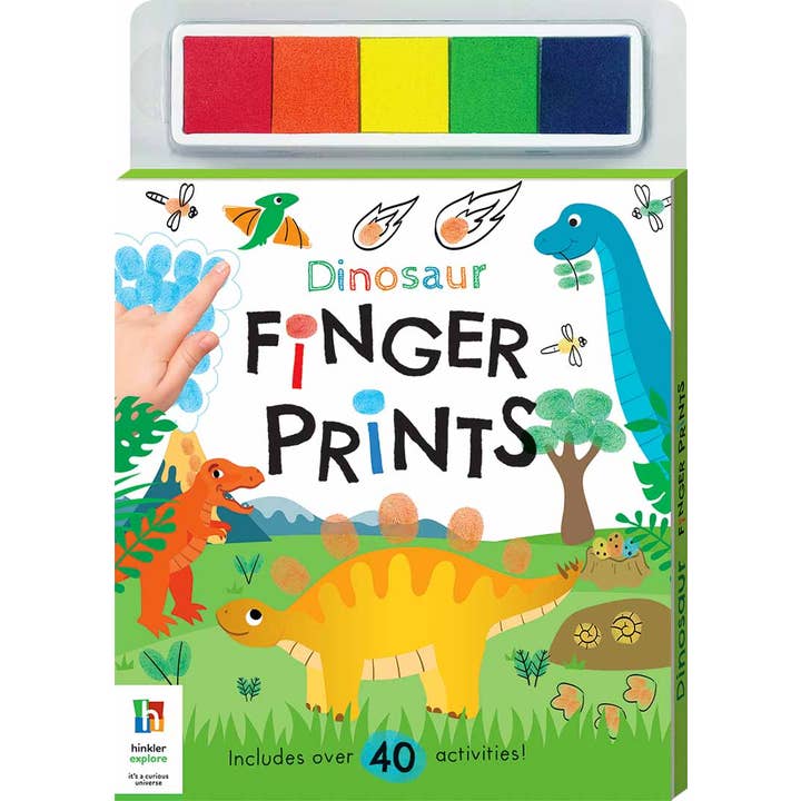 Dinosaurs Finger Prints for wholesale by Hinkler Australia