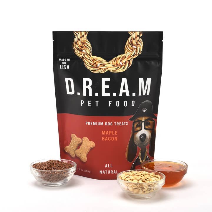 DREAM Pet Food - Wholesale Pet Treats - Dog - Maple Bacon Dog Treat Biscuits1