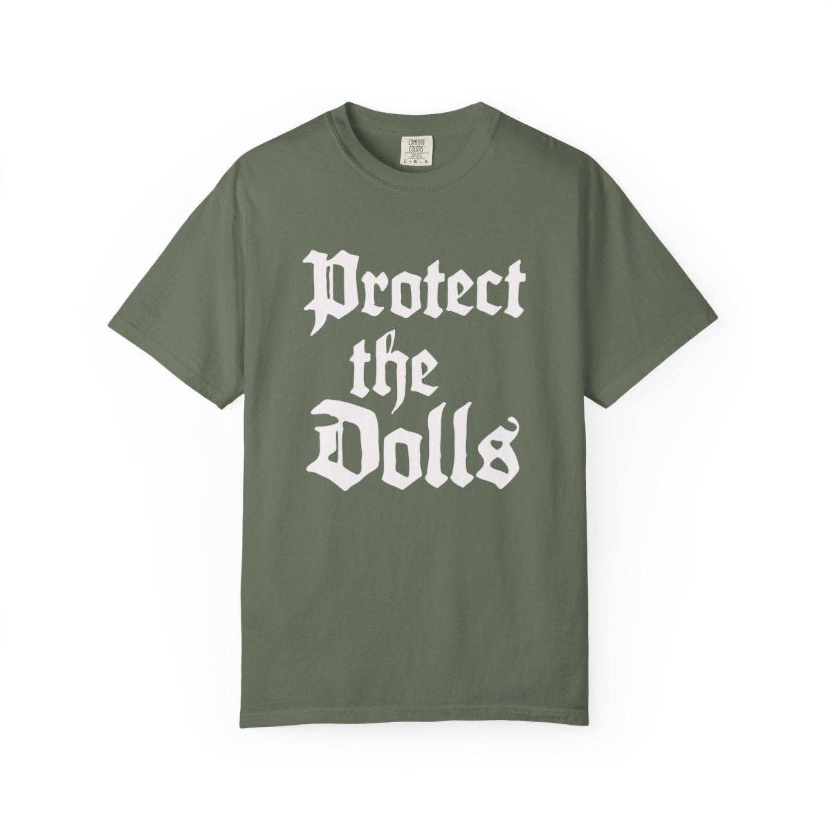 Kennidi Co. - Wholesale Screen Printed T-Shirt - Women's - Protect The Dolls Old Style Comfort Colors T-shirt4
