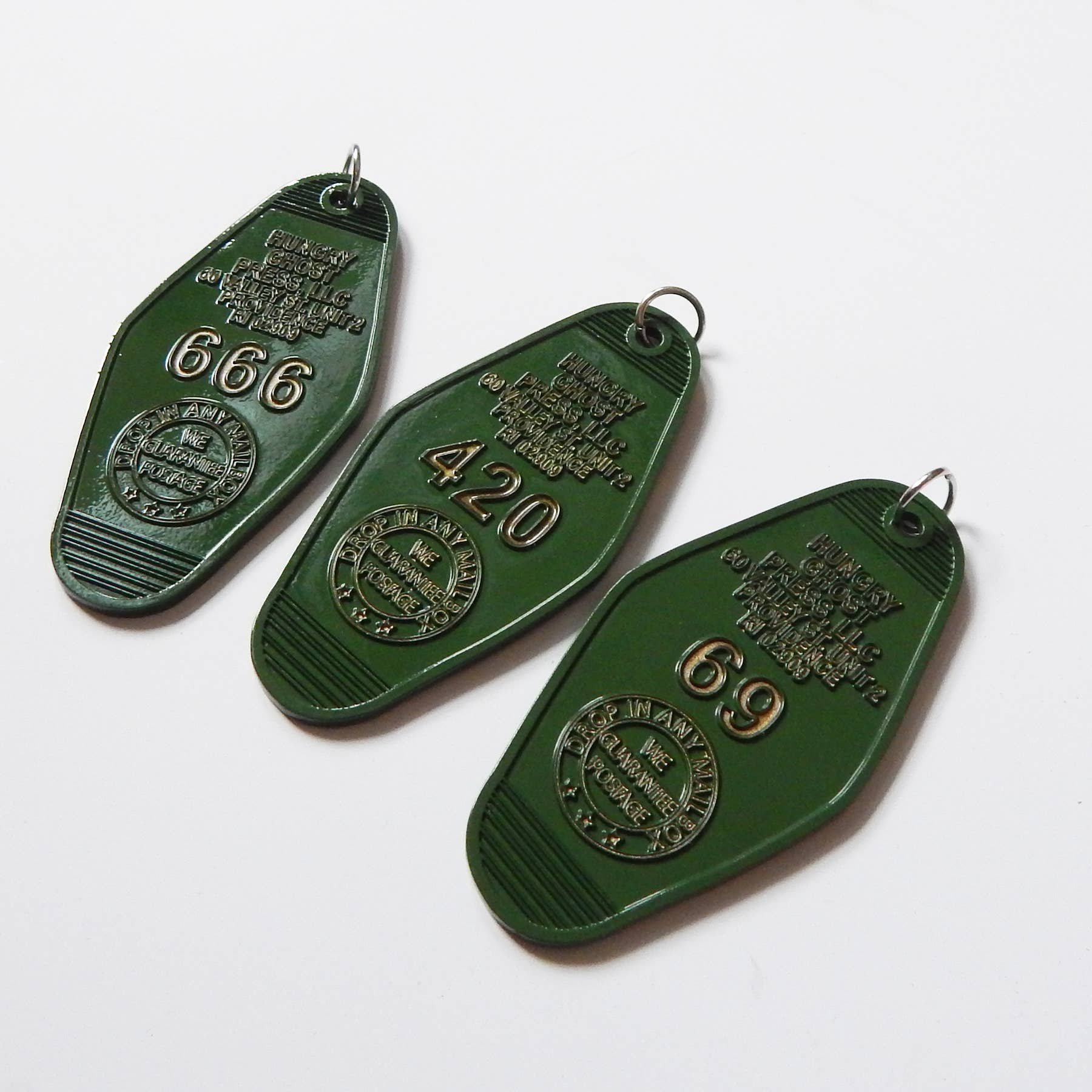 Hungry Ghost Press - Vente Porte-clés – unisexe - Porte-clés Valley Street Motor Lodge7