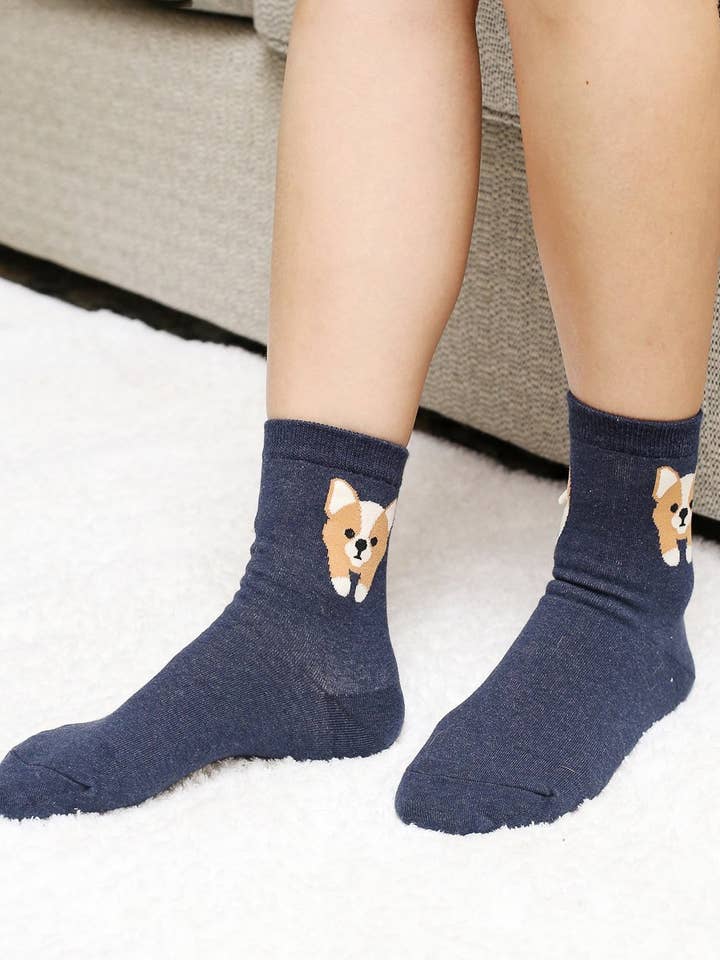 NAYOTHECORGI - Wholesale Socks - Women's - Corgi 3D Butt Socks