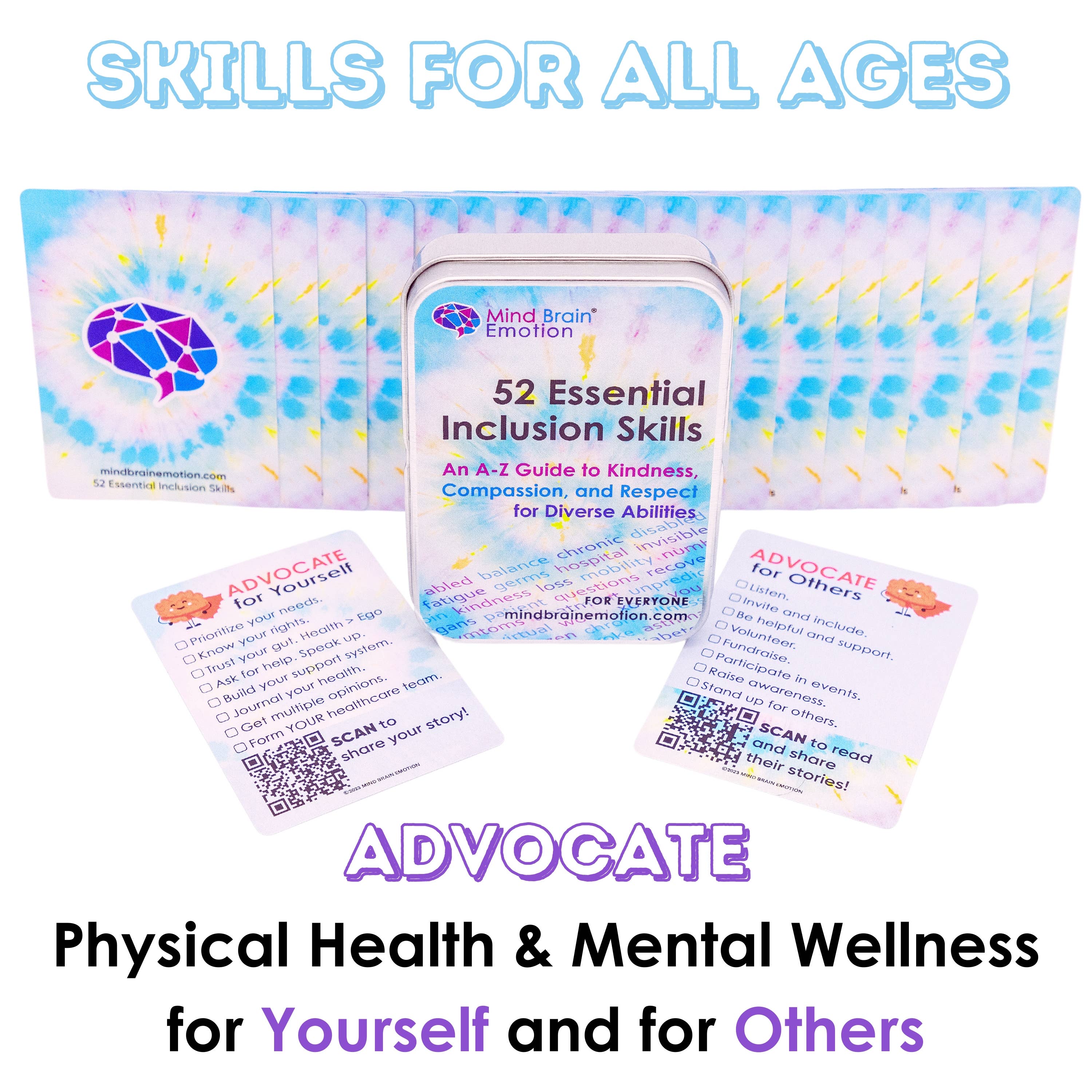 Mind Brain Emotion - Wholesale Card Game - 52 Essential Inclusion Skills4