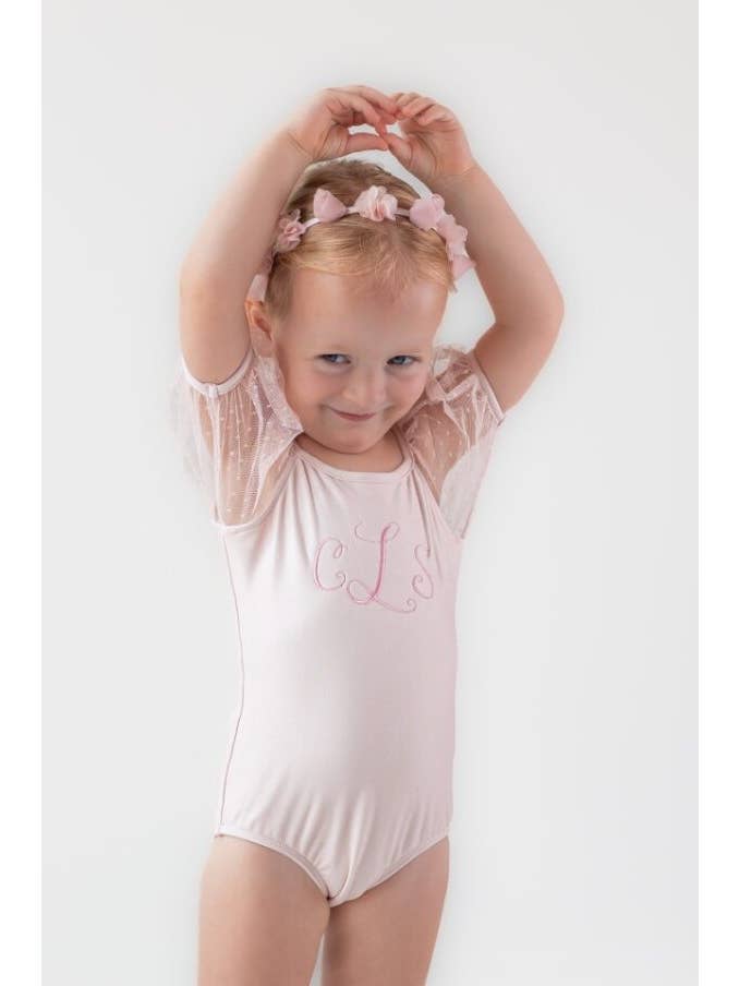 Cheeky Plum - Wholesale Leotard - Kids - Mesh Leotard - Pink Bliss17