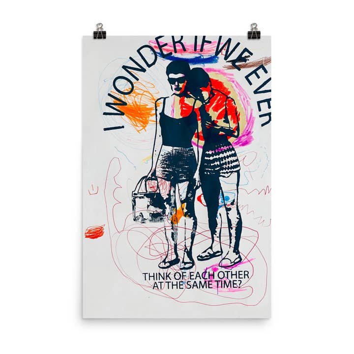 I Wonder Print for wholesale by Goldengen Print