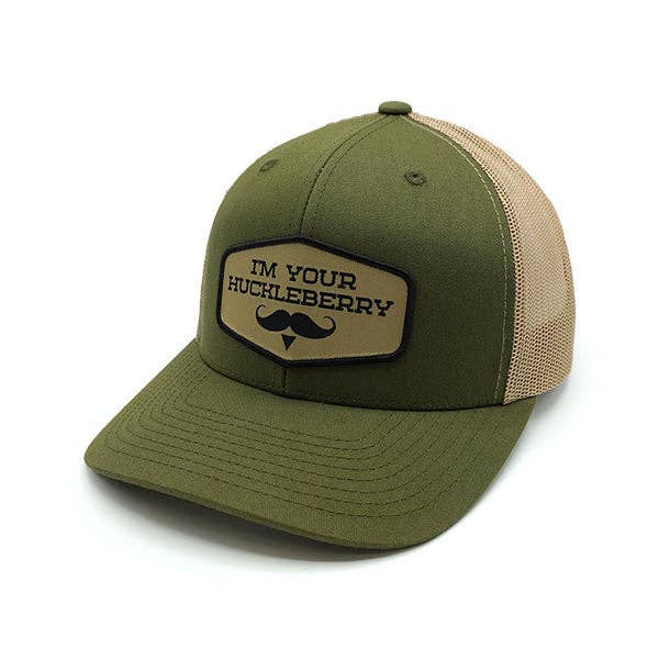 Shield Republic - Wholesale Trucker Hat - Men's - I’m your Huckleberry Woven Patch Hat
