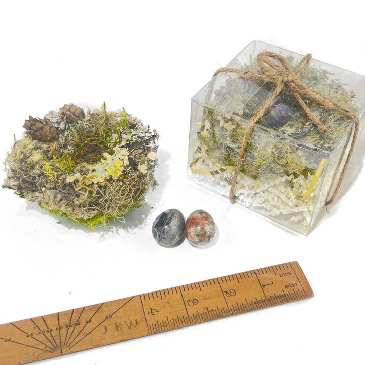 Sow the Magic - Wholesale Dried/Pressed Flowers - Divine Protection Handmade Altar Nest Dried Flower Bird Nest3