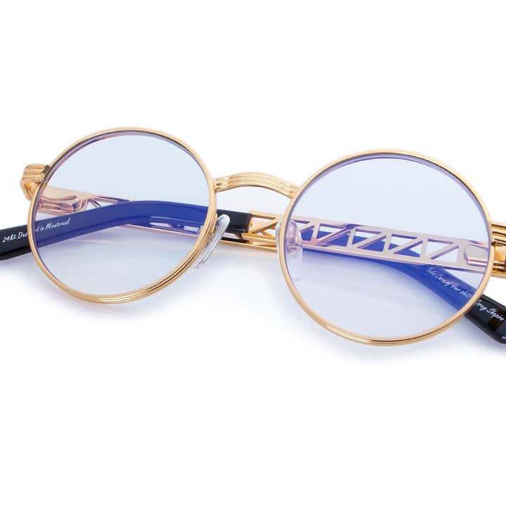 VF Jacques Cartier 508 24KT Gold (Powder Green) for wholesale by Vintage Frames Company