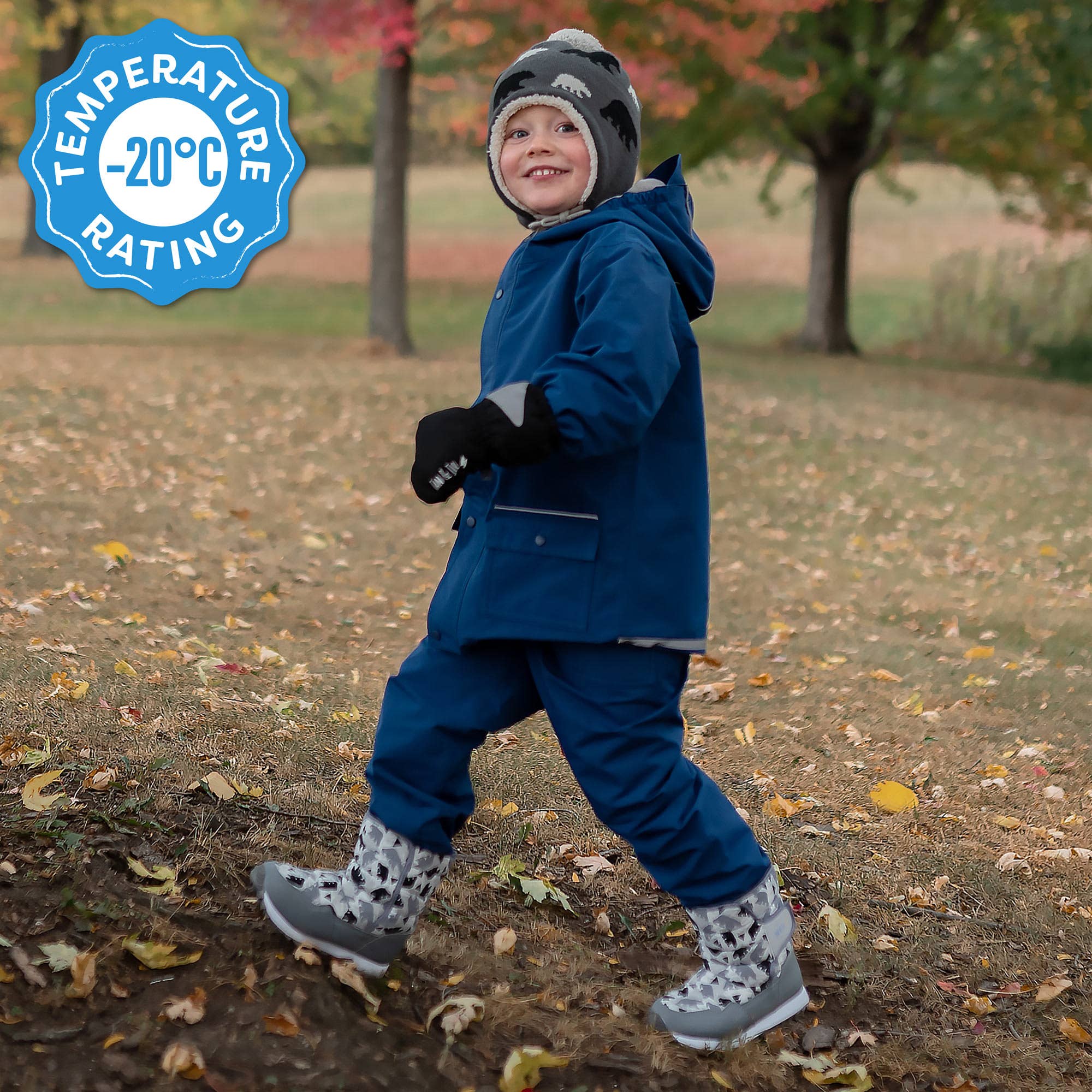 Jan & Jul - Wholesale Booties - Kids - Polar Pals | Toasty-Dry Tall Puffy Winter Boots6