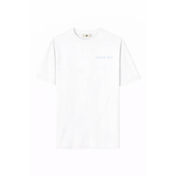 White Feel Good T-shirt for wholesale by JAQK