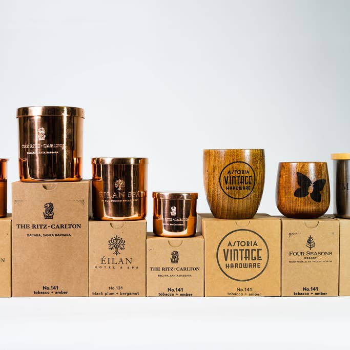 Vim + Vigor Candle Co - Wholesale Candle Holder - Custom Engraving for Candles