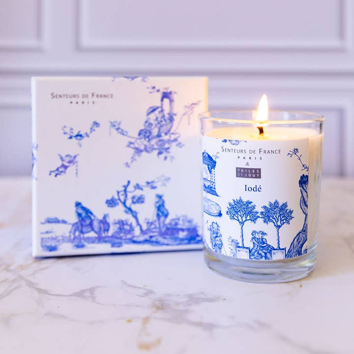 Toile de Jouy vela perfumada de iodo com caixa por atacado de Senteurs De France
