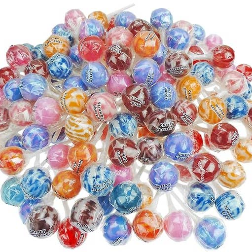100ct. Assorted Mini Pops Lollipop Bag for wholesale by Original Gourmet Food Co.