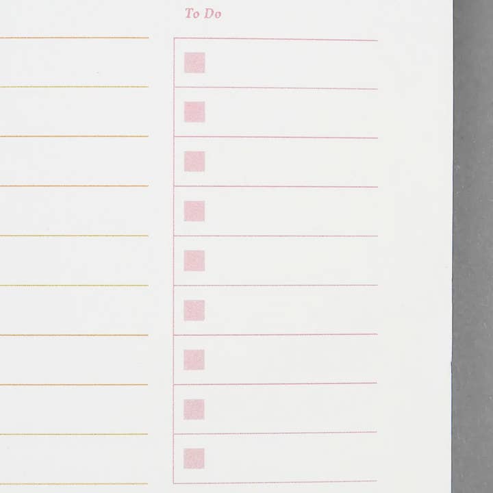 Recess Shop - Vente Agendas - Bloc de plans quotidiens2