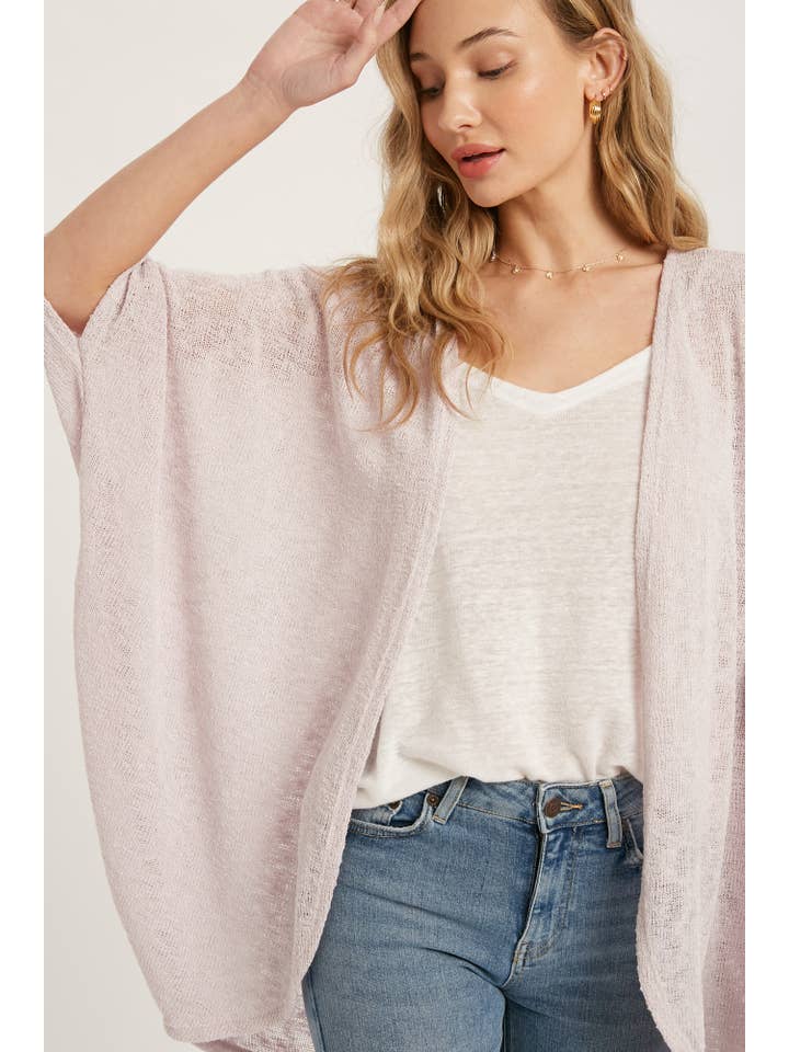 Bluivy - Wholesale Cardigan - Women's - LIGHTWEIGHT DOLMAN CARDIGAN
