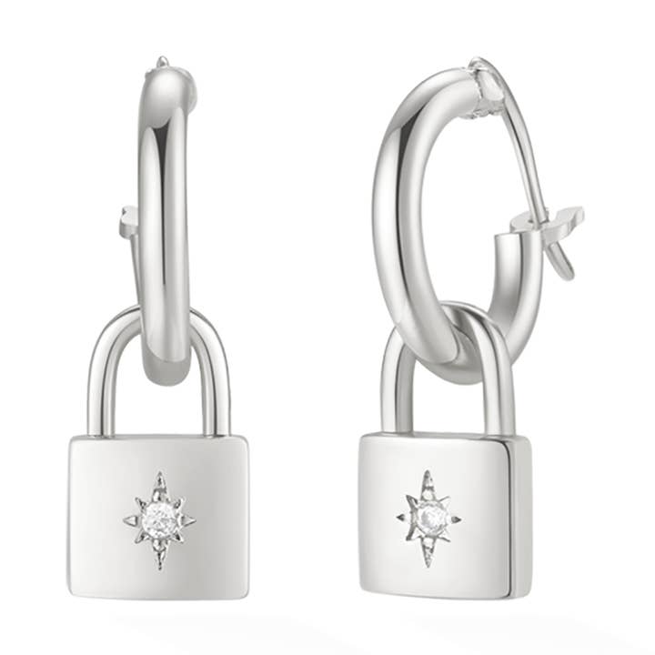 Solare Hængelås Huggies - Sølv for engroshandel hos Glacier Mist