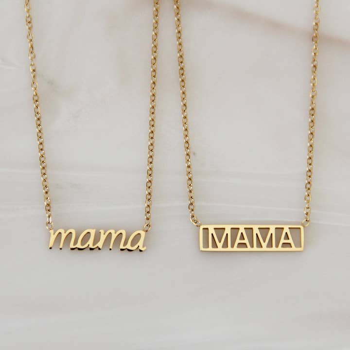 MAIVE - Wholesale Pendant/Charm Necklace - Mama Necklace - Mother's Day Gift