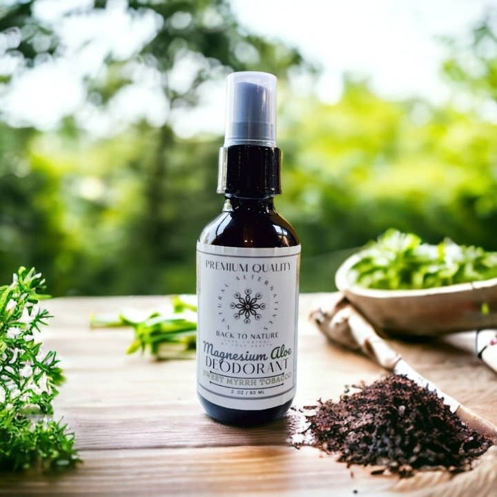 Back2Nature Herbals – Desodorizante - Unissexo por atacado – Sprays Desodorizantes de Magnésio All Natural5