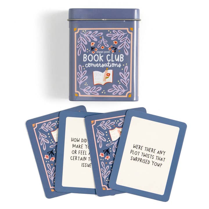 Book Club Reading Conversation Cards for wholesale by Pippi Post