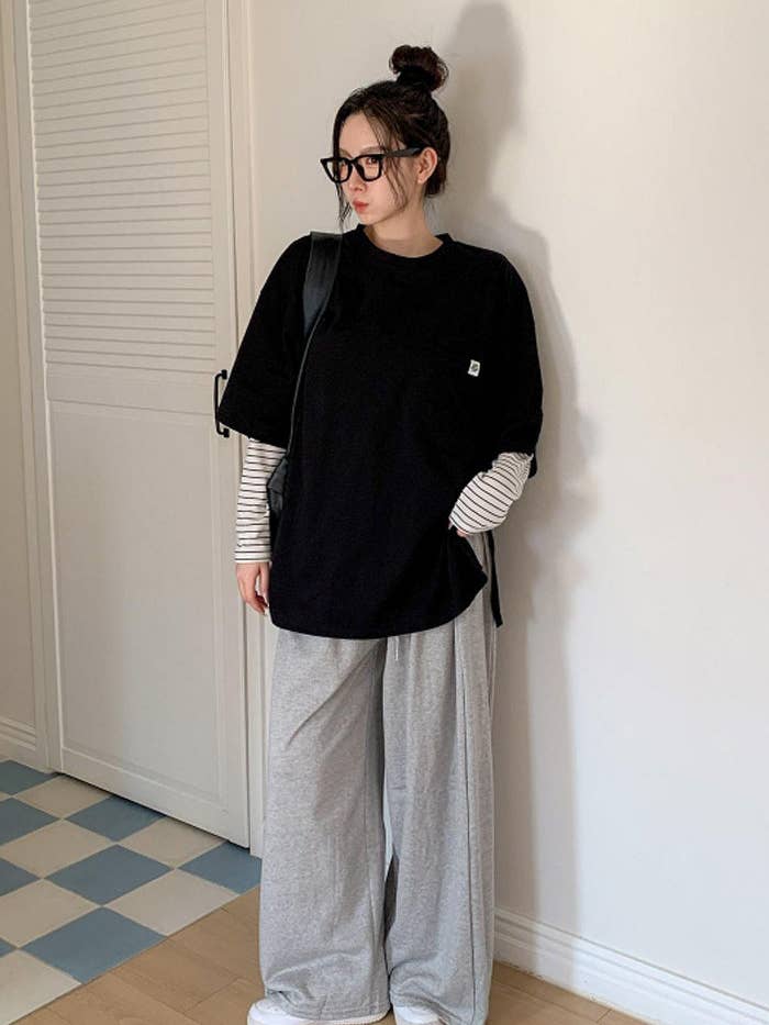 Little Light - Wholesale T-Shirt - Women's - Everyday Ease Pocket 100%soft Cotton Tee Made in Korea15