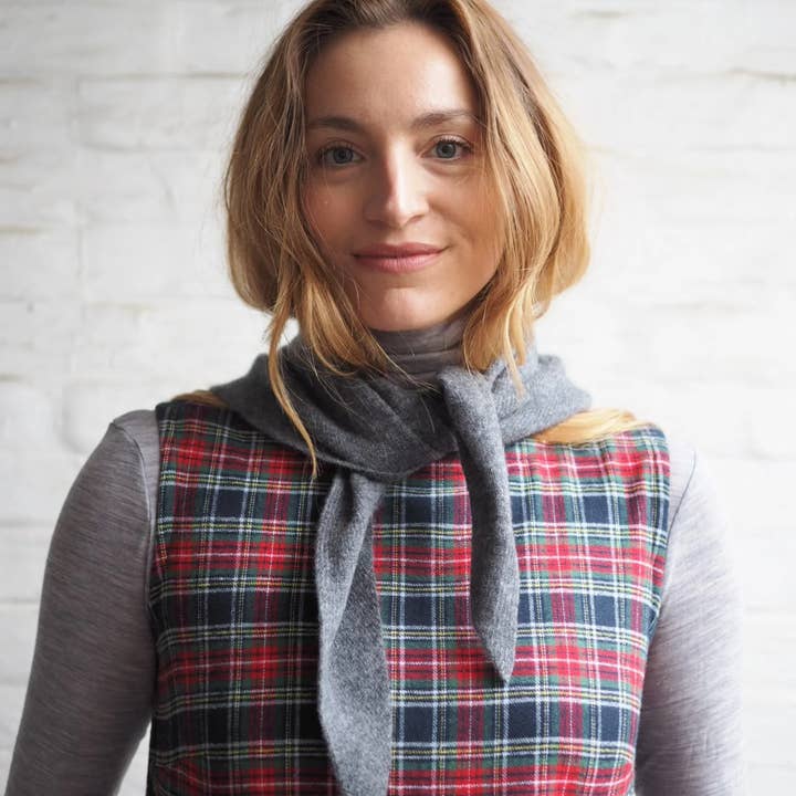 Roake Studio - Wholesale Scarf - Women's - Merino Wool Triangle Scarf6