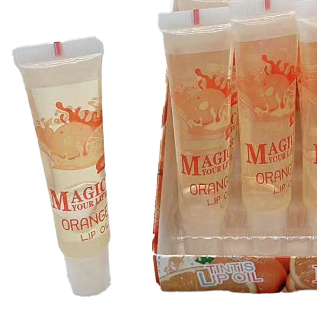 ASSORTED Magic Your Life Orange Tints Lip Oil LC1223 (24PC) for wholesale on Faire2