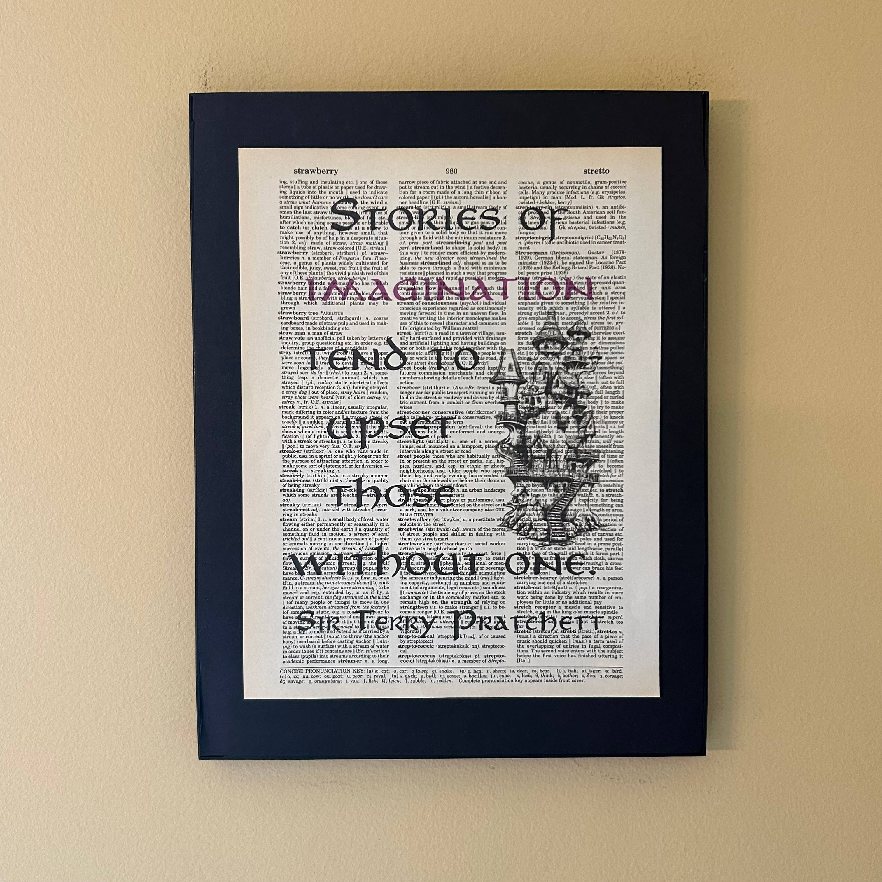 Bookish Birds - Wholesale Art Print - Stories of imagination | Dictionary Print | Vintage Book Art1