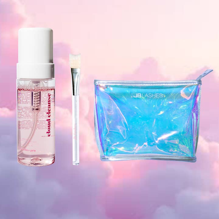 Nube Limpia + Paquete de Cepillo de Limpieza para venta al por mayor de JB LASHES